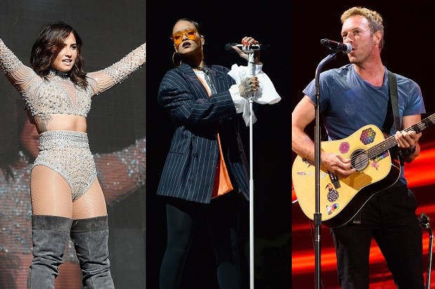 Rihanna, Demi Lovato & More Performed At The 2016 Global Citizen Festival